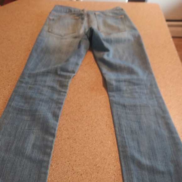 Old Navy light wash jeans regular cut size 2 - Picture 4 of 7